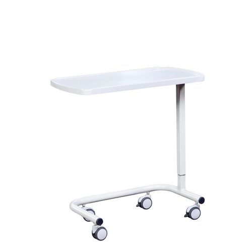 手动床边桌 - AD-170.UP - DUMAN HOSPITAL FURNITURE - 带滑轮 / 可调高度