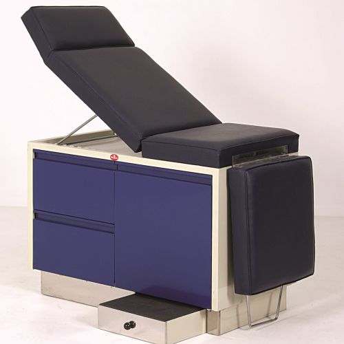 手动检查台 - AD-205.A - DUMAN HOSPITAL FURNITURE - 椅背可调 / 带收纳 / 4分区式