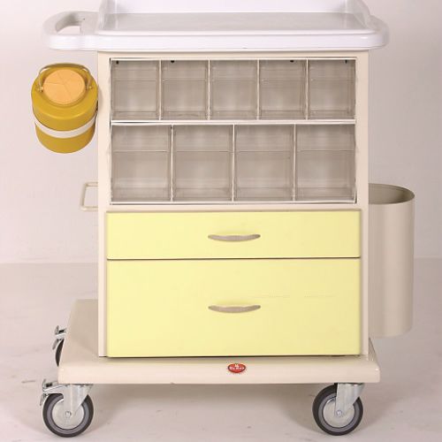 医用推车 - AD-219.B - DUMAN HOSPITAL FURNITURE - 药品 / 包扎 / 2 屉式
