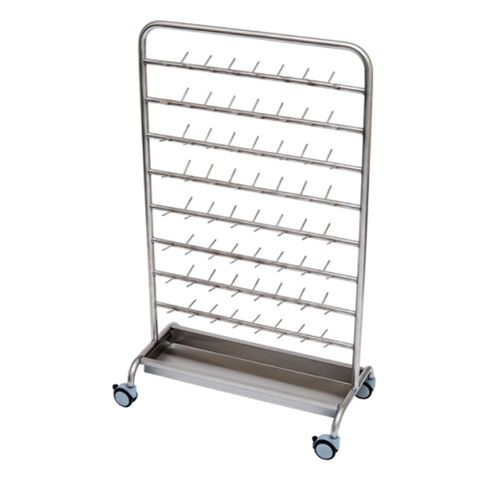 医用推车 - AD-885.02 - DUMAN HOSPITAL FURNITURE - 通用 / 包扎 / 不锈钢