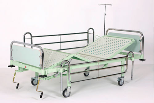 医院病床 - AD-183.T - DUMAN HOSPITAL FURNITURE - 机械 / 带滑轮 / 4分区式