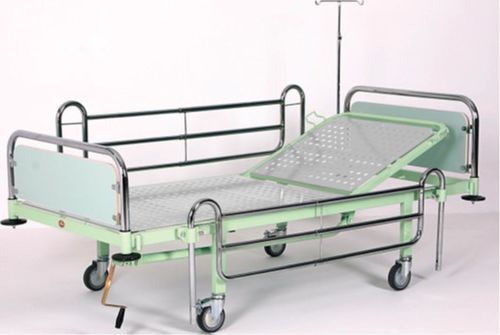 医院病床 - AD-183.U - DUMAN HOSPITAL FURNITURE - 机械 / 带滑轮 / 2分区式