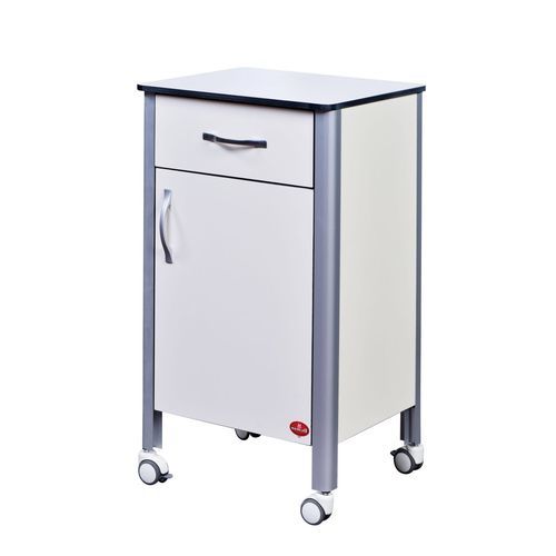 带滑轮床头柜 - AD-259.KL - DUMAN HOSPITAL FURNITURE - 带抽屉