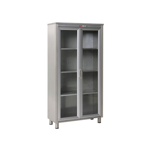 器械柜 - AD-206.P  - DUMAN HOSPITAL FURNITURE - 用于医院 / 搁板 / 带门
