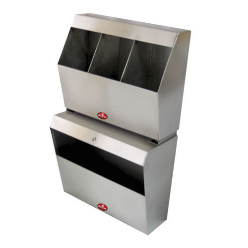 口罩用柜子 - AD-453 - DUMAN HOSPITAL FURNITURE - 用于套鞋 / 用于帽子 / 不锈钢