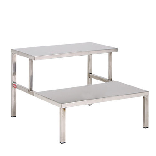 双层踏脚凳 - AD-232.E1 - DUMAN HOSPITAL FURNITURE - 不锈钢 / 塑料 / 防滑