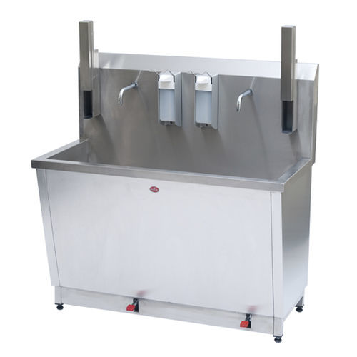 医用水槽 - AD-450 - DUMAN HOSPITAL FURNITURE - 双人位 / 不锈钢
