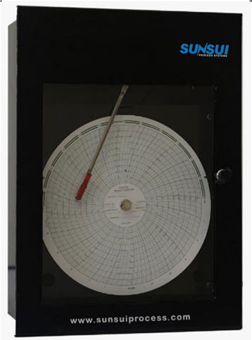 压力图表记录仪 - SunMech-PR01 - SUNSUI PROCESS SYSTEMS  India - 壁挂支架