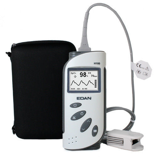 紧凑型脉搏血氧仪 - H100B - HERZmed GmbH - 数字 / 手持式 / 医用