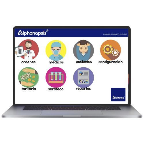 医疗可视化软件 - ALPHANAPSIS® PLUS - ALPHATEC SCIENTIFIC - 分析 / 数据管理 / 病人信息管理