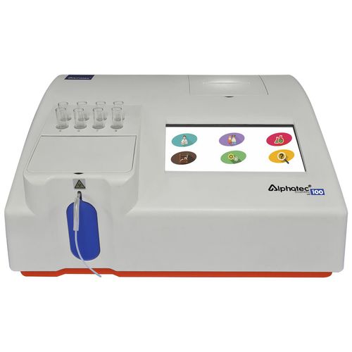半自动临床化学分析仪 - 100 VET - ALPHATEC SCIENTIFIC - 兽用 / 紧凑型 / 便携式