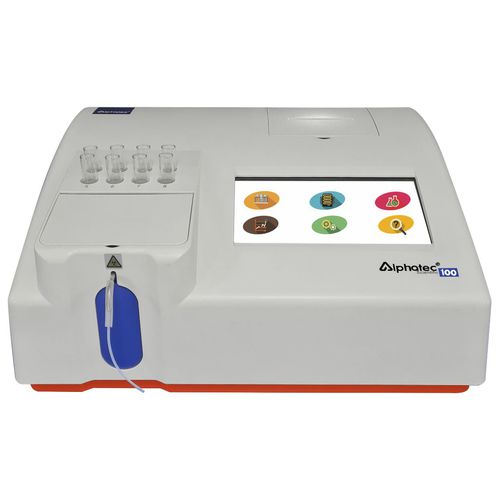 半自动临床化学分析仪 - 100 - ALPHATEC SCIENTIFIC - 紧凑型 / 便携式 / 带触摸屏