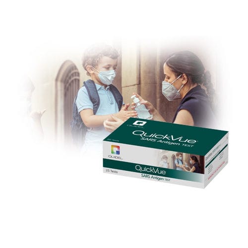 COVID-19新冠病毒快速诊断检测 - QuickVue  - Quidel Eye Health - 抗原 / SARS-COV-2 / 鼻部