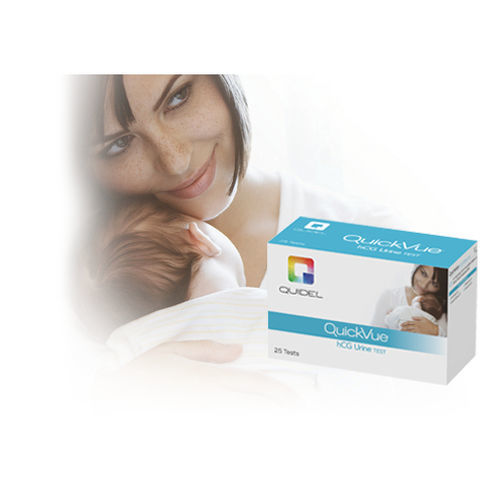 妊娠快速诊断检测 - QuickVue  - Quidel Eye Health - hCG / 尿液 / 免疫分析
