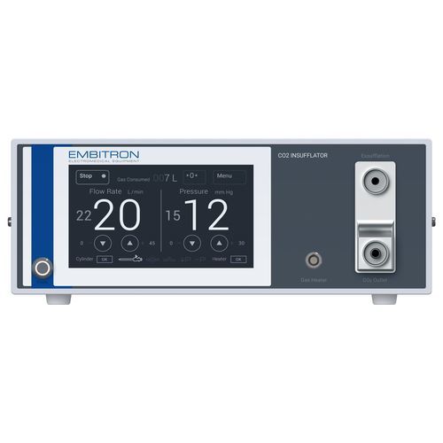 内镜用二氧化碳送气装置 / 成人 - MBT-1005.3 - EMBITRON - 气体预热 / 具有吸烟机