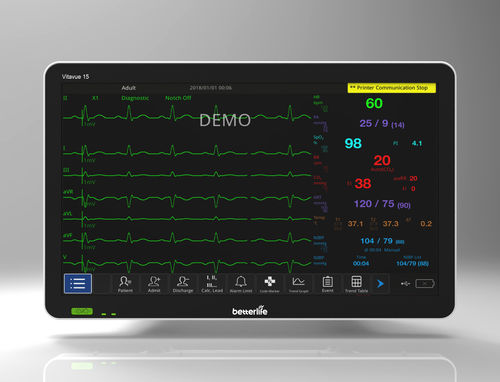 紧凑型多参数监护仪 - VITAVUE 15 - Better Life Medical Technology Co., Ltd. - ECG / RESP / TEMP