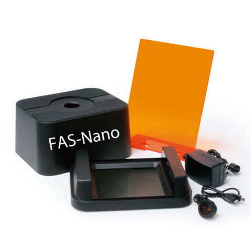 荧光凝胶成像系统 - FastGene® FAS-Nano - Nippon Genetics - DNA / 用于RNA / 带有透光仪