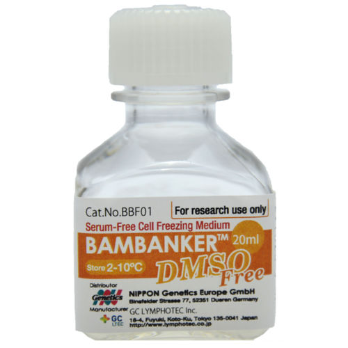 血清试剂 - Bambanker DMSO - Nippon Genetics - 用于细胞培养 / 液体 / GMP