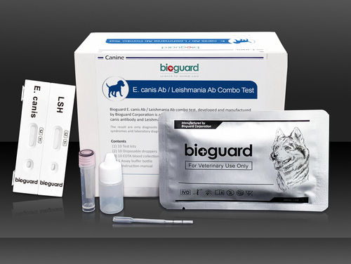 传染病快速诊断检测 - Bioguard corporation - 用于犬类 / 埃利希氏体 / 利什曼原虫
