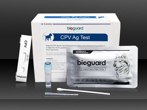 传染病快速诊断检测 - CPV Ag - Bioguard corporation - 用于犬类 / 犬细小病毒 / 粪便