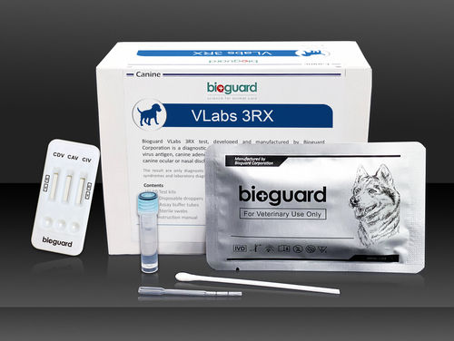 传染病快速诊断检测 - VLabs 3RX - Bioguard corporation - 用于犬类 / 鼻部