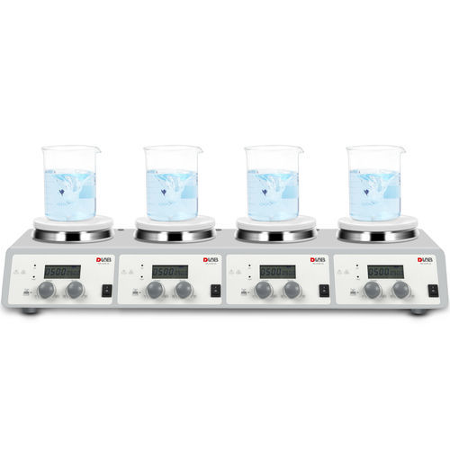 磁性实验室摇床 - MS-H340-S4 - DLAB Scientific Co., Ltd. - 振动 / 数字 / 通用