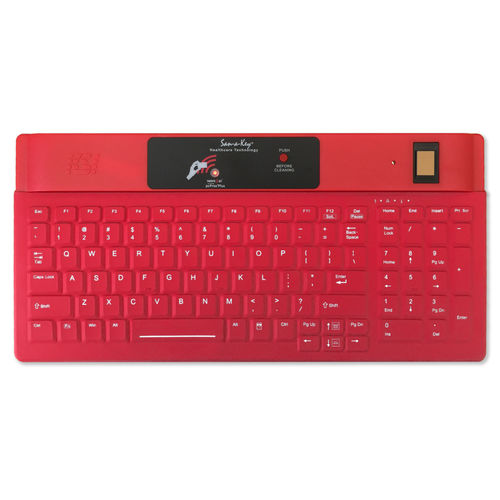 带数字键区医用键盘 - KSI-1802R SX HFFFR-16 - Key Source International - 带有多因素认证 / 带国际钥匙布局 / 射频技术