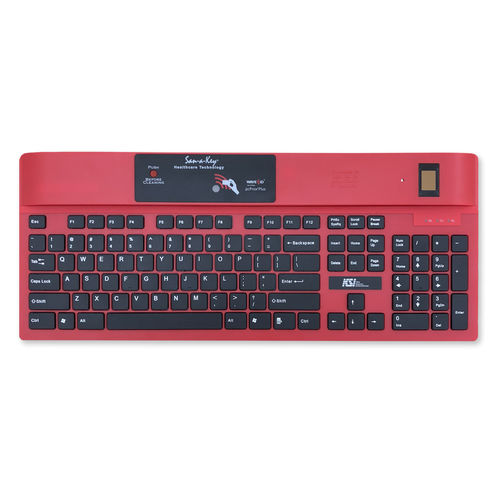 带数字键区医用键盘 - KSI-1700 SX HFFFR-16 - Key Source International - 带有多因素认证 / 带接入点安全性 / 带国际钥匙布局