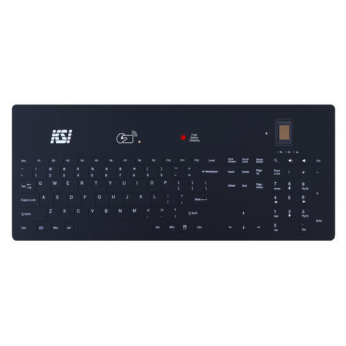 多因素认证医用键盘 - KSI-2000 - Key Source International - RFID / 硅胶 / 防感染