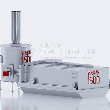 热量焚烧炉 - VOLKAN 1500 - Eco-Spectrum LLC - 实验室 / 动物 / 用于医疗废弃物