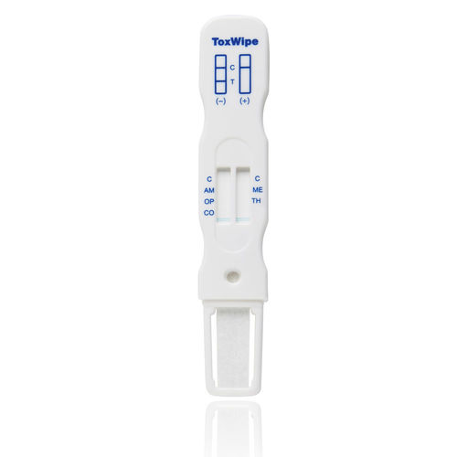药物滥用快速诊断检测 - ToxWipe™ 5+ - Oranoxis - 医用大麻 / 安非他命 / 可卡因