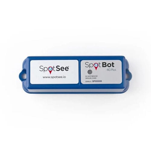 温度数据输入器 - SpotBot® 4G Plus - SpotSee - 湿度 / 用于药品