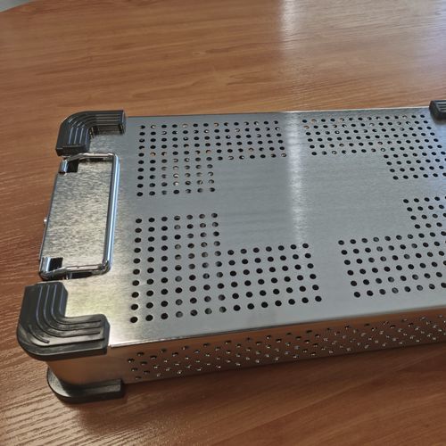 牙科器械消毒篮 - STD SHORT 65 - ALFAPLEX - 用于整形器械 / 用于耗材 / 带孔