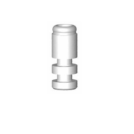不锈钢牙科模拟种植体 - Port - Osstem Implant France - 直线型 / 牙科实验室用 / Locator®