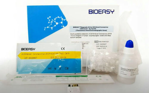 COVID-19新冠病毒快速诊断套装 - YRLF04401025 - Bioeasy USA Inc. - 冠状病毒 / 痰 / 鼻部