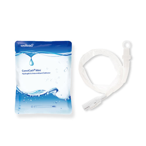 导尿管 - ConviCath® Mini  - Well Lead Medical - 尿道 / 亲水涂层 / 每盒30