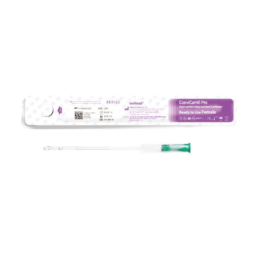 导尿管 - ConviCath® Pro  - Well Lead Medical - 尿道 / 亲水涂层 / 女性