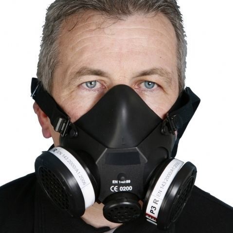 半面罩防护口罩 - 300 E  - RSG Safety - 可拆卸过滤层 / 双过滤器 / S