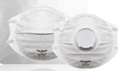 FFP2防护口罩 - F223 - FIDO MASKS CO., LTD. - 不含乳胶 / 带气门 / 无阀