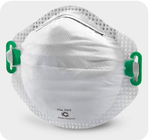 P1防护口罩 - F215 - FIDO MASKS CO., LTD. - 不含乳胶 / 无阀 / 杯形