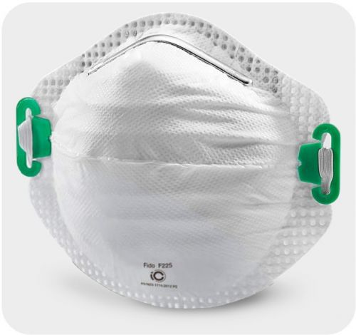 P2防护口罩 - F225 - FIDO MASKS CO., LTD. - 不含乳胶 / 无阀 / 杯形