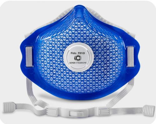 P2防护口罩 - F810I - FIDO MASKS CO., LTD. - 不含乳胶 / 带气门 / 带过滤器