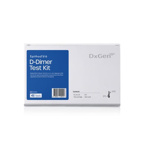 血液学快速诊断套装 - Epithod® 616 - DxGen Corp - D-二聚体 / 纤维蛋白 / 等离子