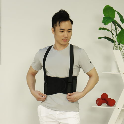 腰骶支撑腰带 - Physio+Fit - V2U Healthcare - 成人 / 半刚性 / 带背带