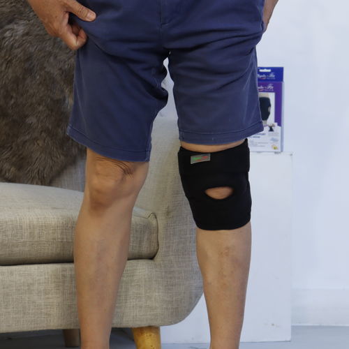 膝关节支撑绷带 - Physio+Fit - V2U Healthcare - 膝盖处有开口