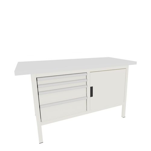 带抽屉工作台 - 64.115.110 - LISTA - 带门