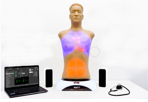听诊法模拟器 - MATT - MedVision Group - ECG / 一般护理 / 成人
