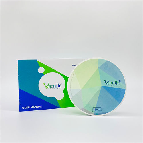 氧化锆牙科材料 - ST Preshaded A1 - Hunan Vsmile Biotechnology Co. Ltd - CAD/CAM / 牙科实验室 / 用于牙桥