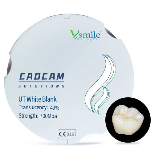 氧化锆牙科材料 - UT  - Hunan Vsmile Biotechnology Co. Ltd - 牙齿修复 / CAD/CAM / 铣削