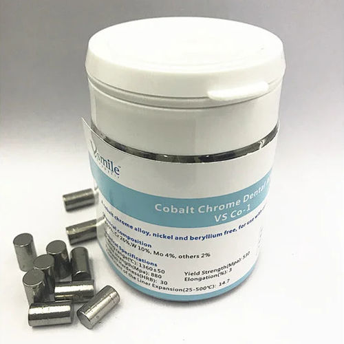 合金牙科材料 - Co-1 - Hunan Vsmile Biotechnology Co. Ltd - 钴铬合金 / 牙齿修复 / 牙科实验室